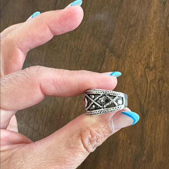 Brighton. Red, garnet, wide cigar band. Size 8 - Picture 6 of 10